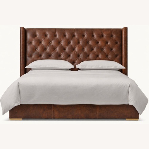 Used Restoration Hardware Adler Bed Frame & Headboard for sale on AptDeco