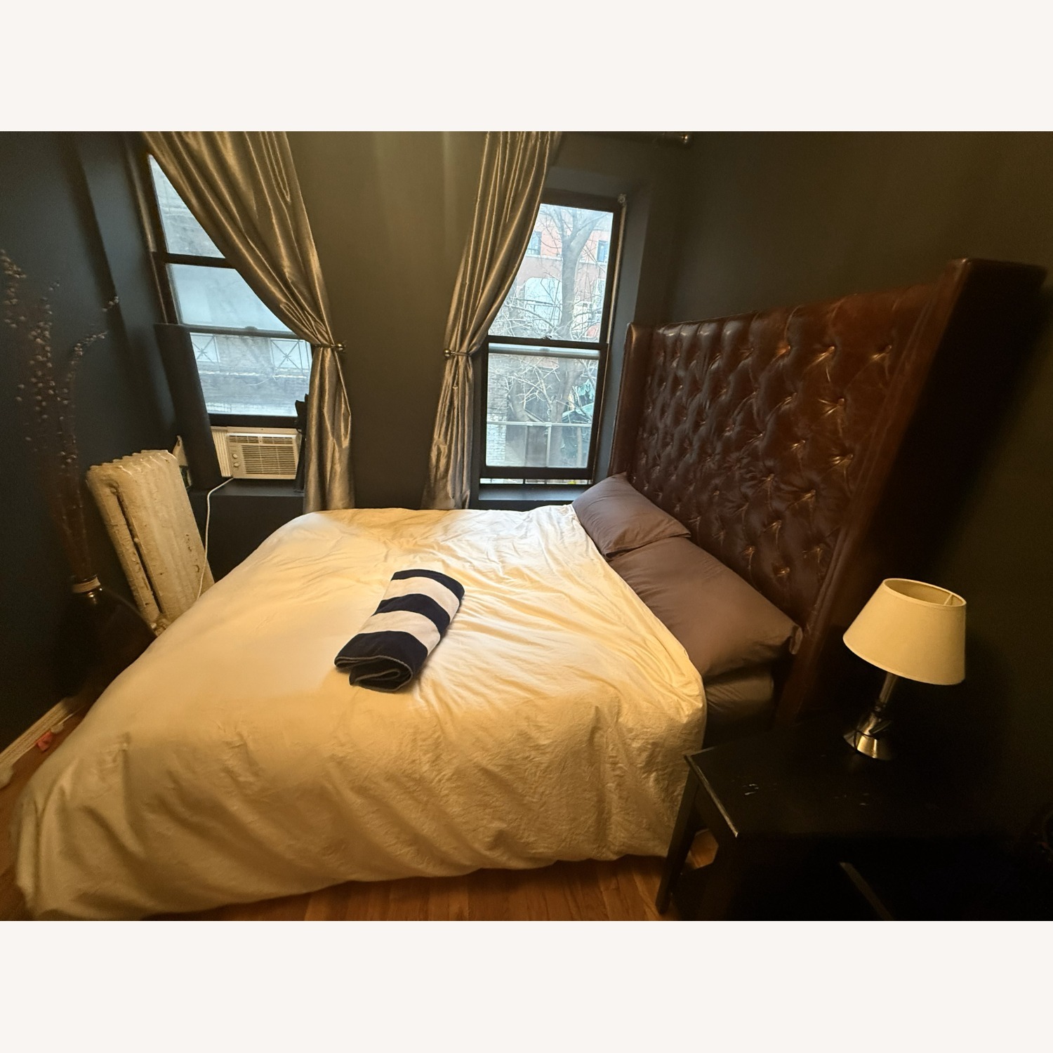 Restoration Hardware Adler Bed Frame & Headboard - image-2