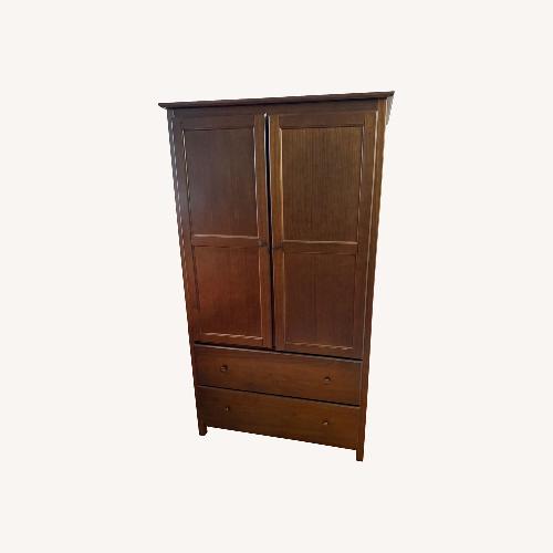 Used Grain Wood Furniture Shaker Armoire for sale on AptDeco
