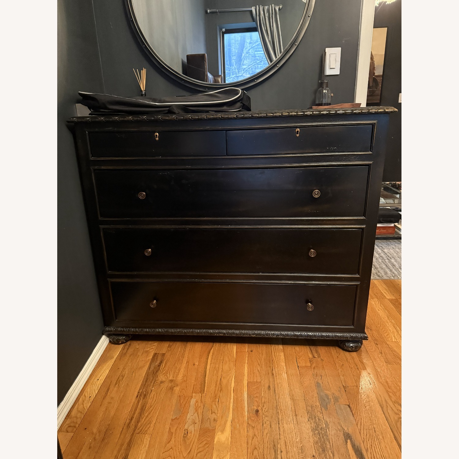 Restoration Hardware French Empire Solid Wood Dresser - image-1