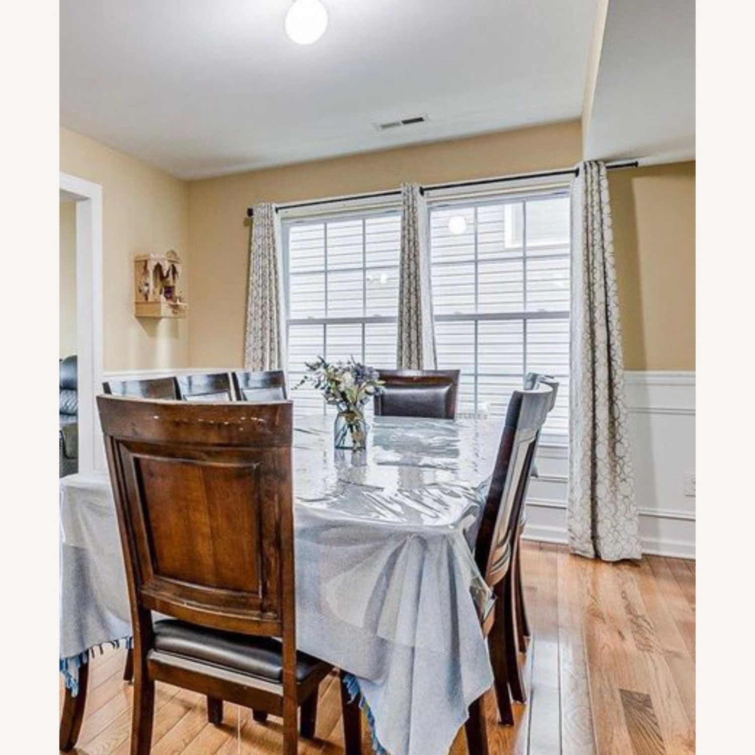 8 seater Dining Table with 2 Additional Chair - image-4