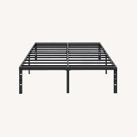 Black Metal Queen Bed