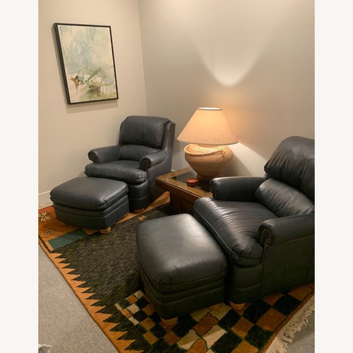 Used Hancock & Moore Chair & Ottoman Set (2 Chairs) for sale on AptDeco
