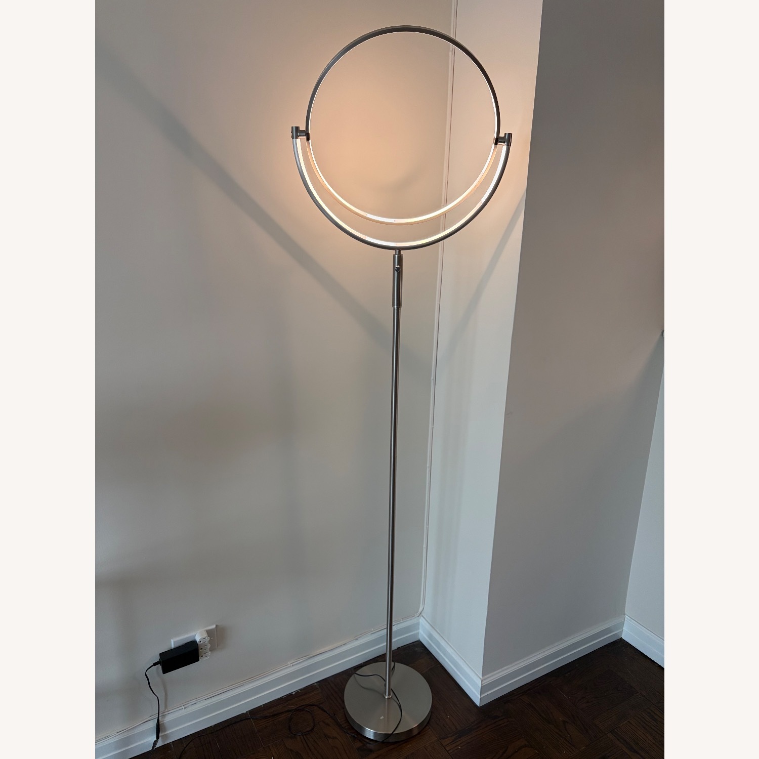 Silver Floor Lamp - image-1