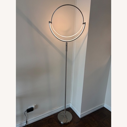 Used Silver Floor Lamp for sale on AptDeco