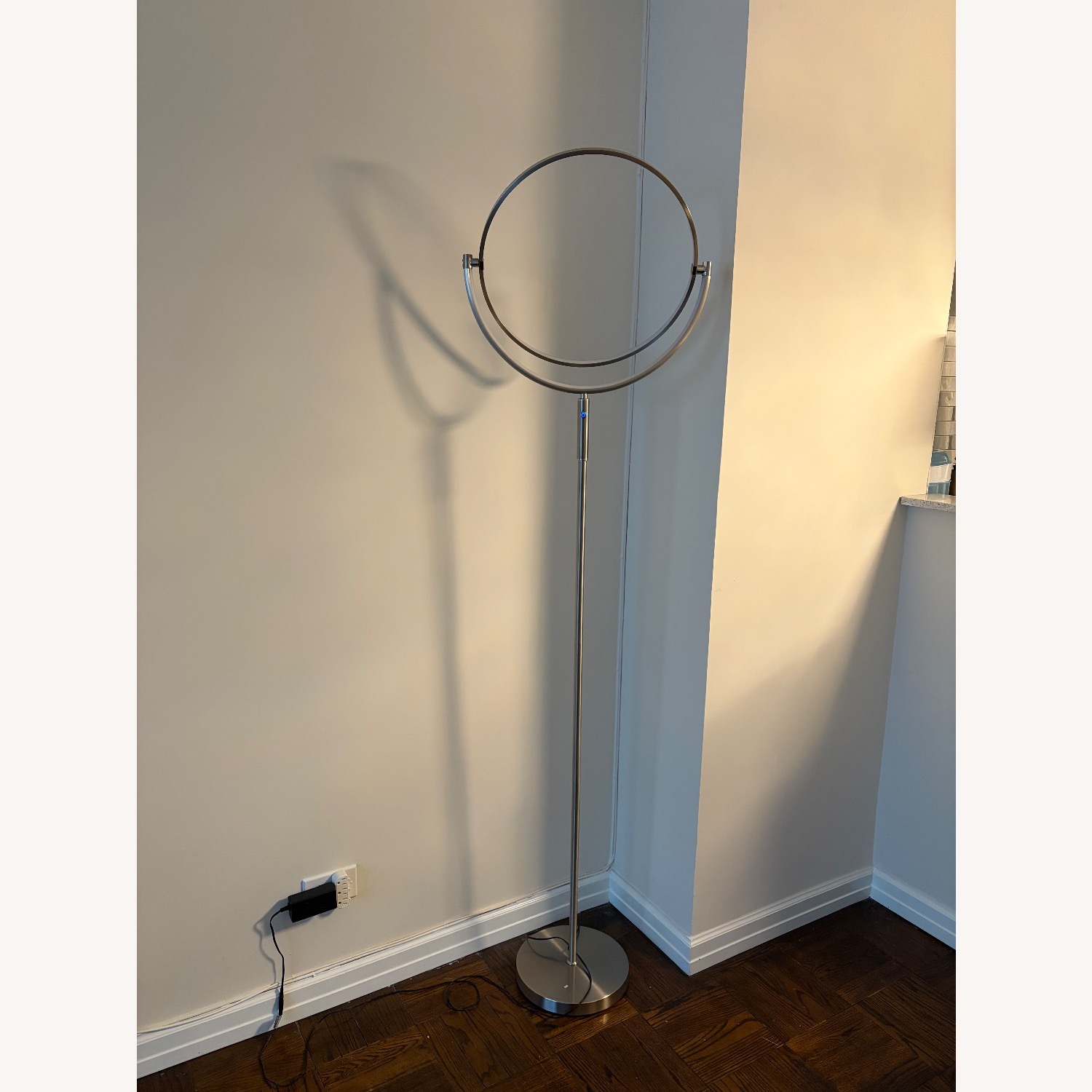 Silver Floor Lamp - image-2