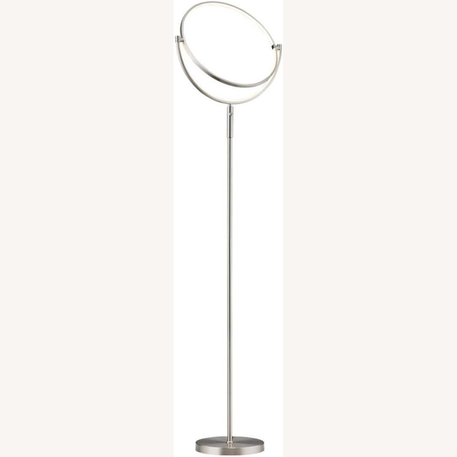 Silver Floor Lamp - image-0