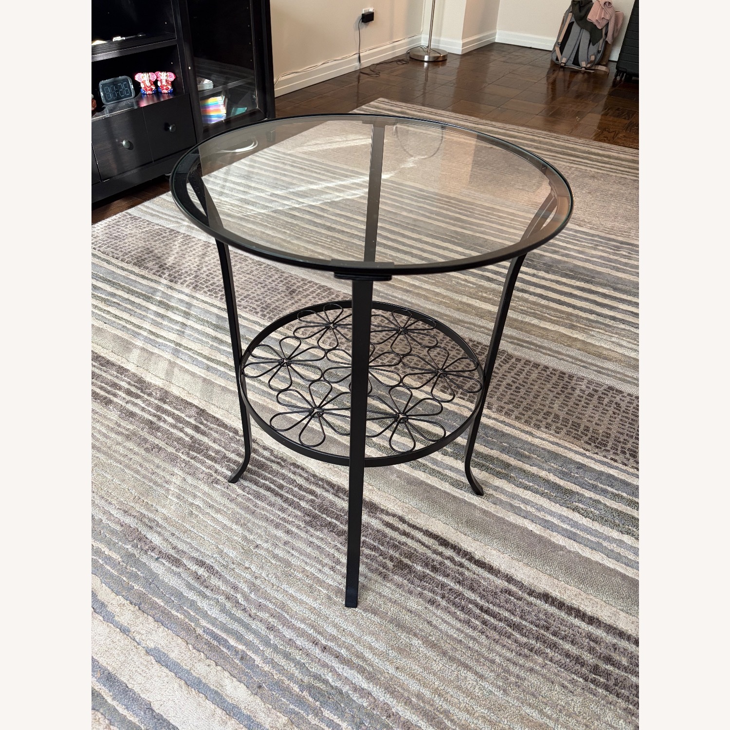 Black Side Table - image-1