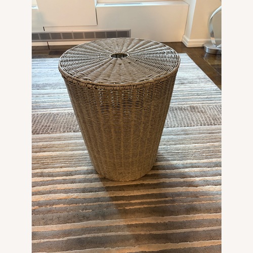 Used Contemporary Wicker Basket for sale on AptDeco