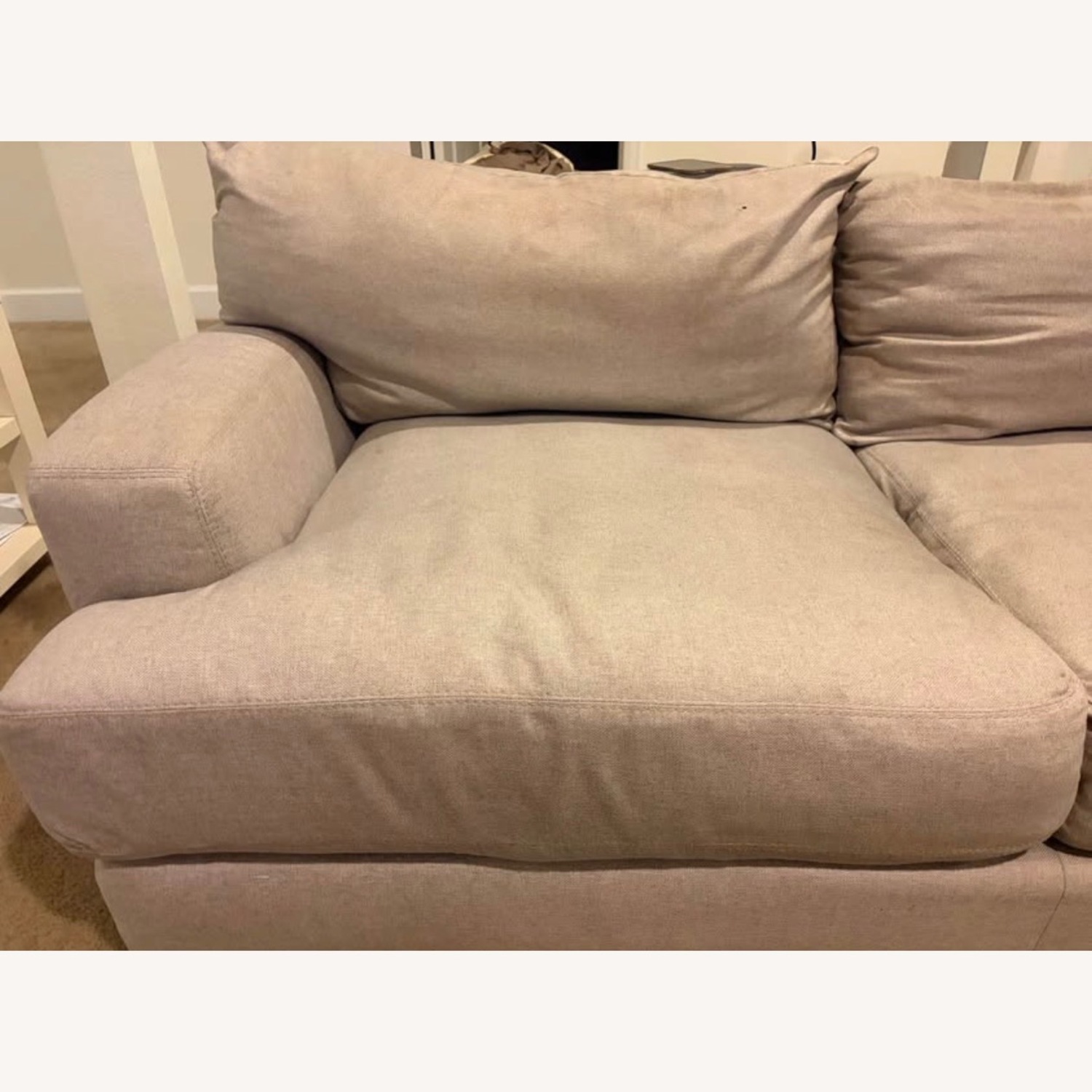 Ashley Furniture Light Gray 2 Seater Sofa - image-2