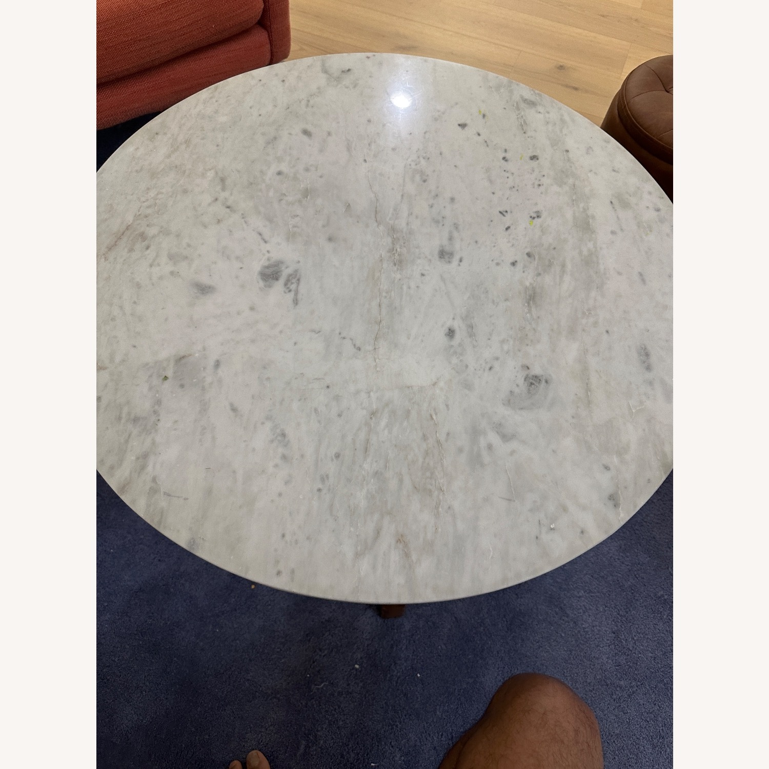 Pier 1 Imports Natural Marble Coffee Table - image-6