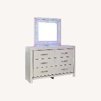 Light Gray Wood Drawer