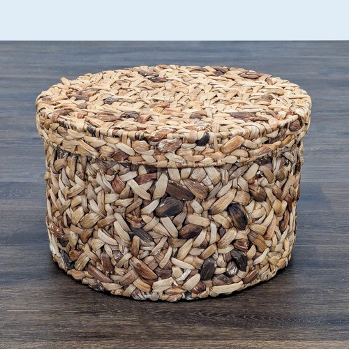 Used Set of Three Woven Nesting Storage Baskets for sale on AptDeco