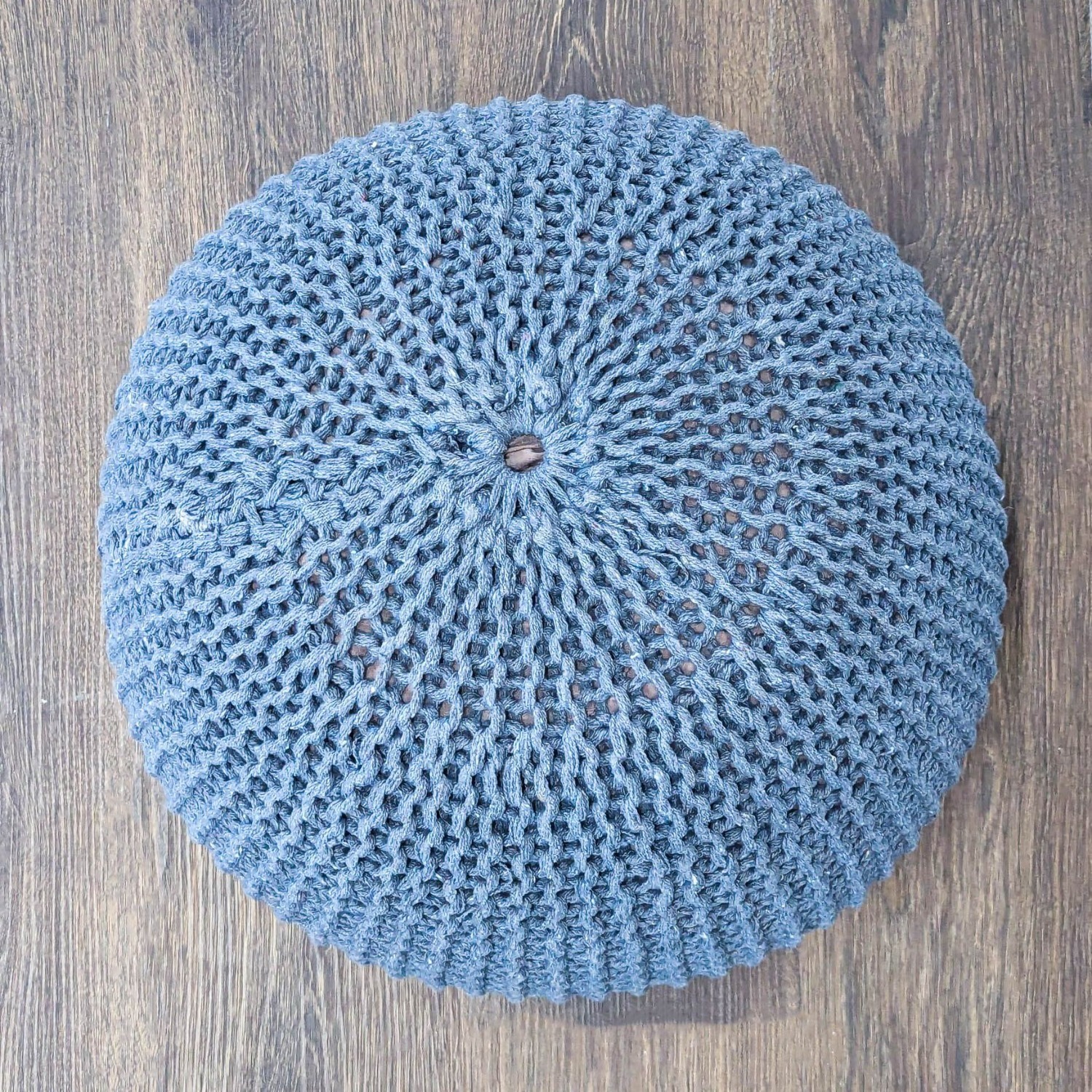 Woven Pouf - image-2