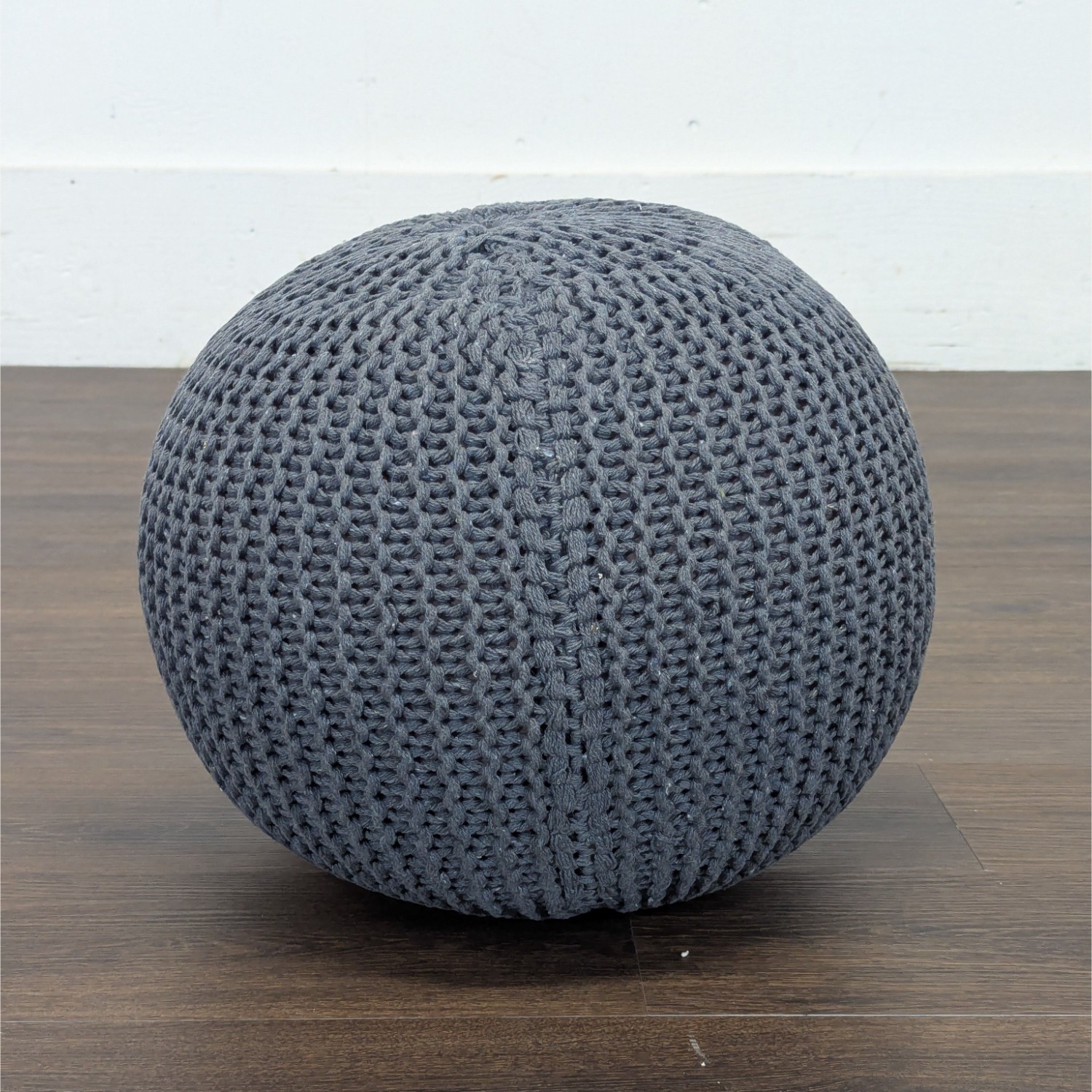 Woven Pouf - image-5