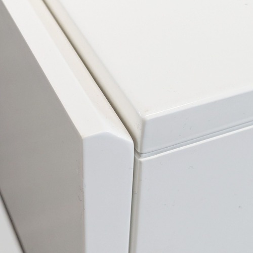 Used Two Drawer Console Table with Shelf	 for sale on AptDeco