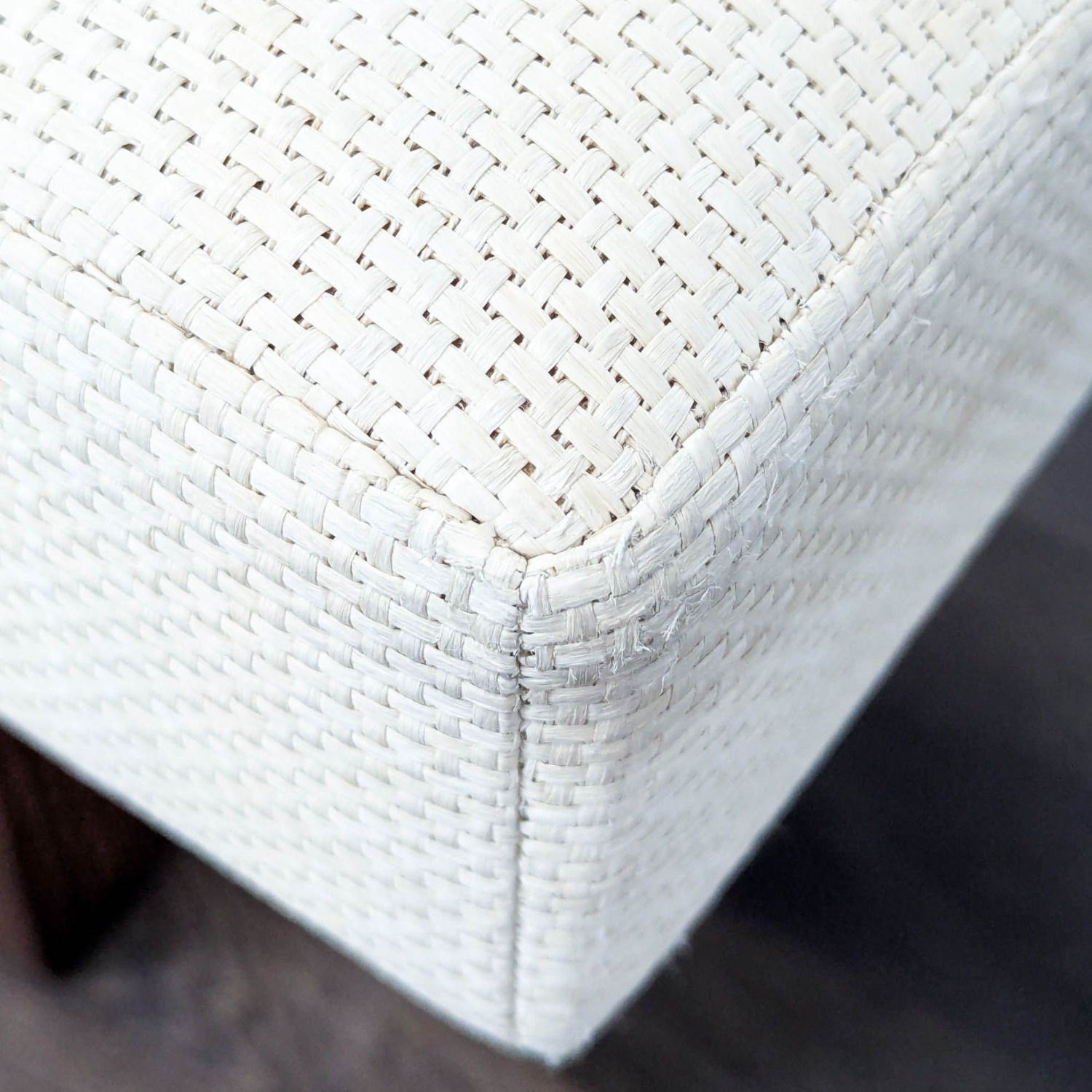 Mid-Century Style Upholstered Lobby Bench	 - image-2