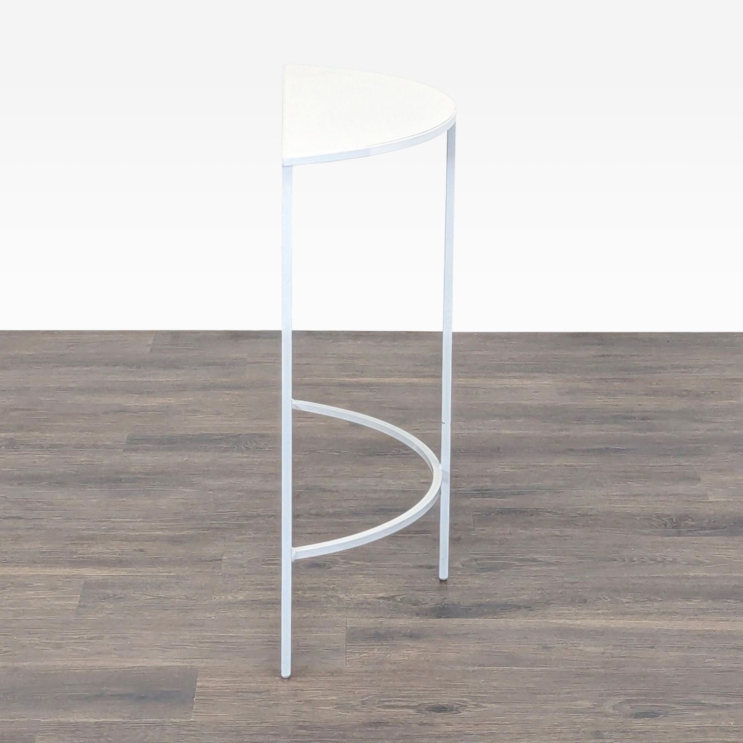 Metal Demilune Console Table - image-3