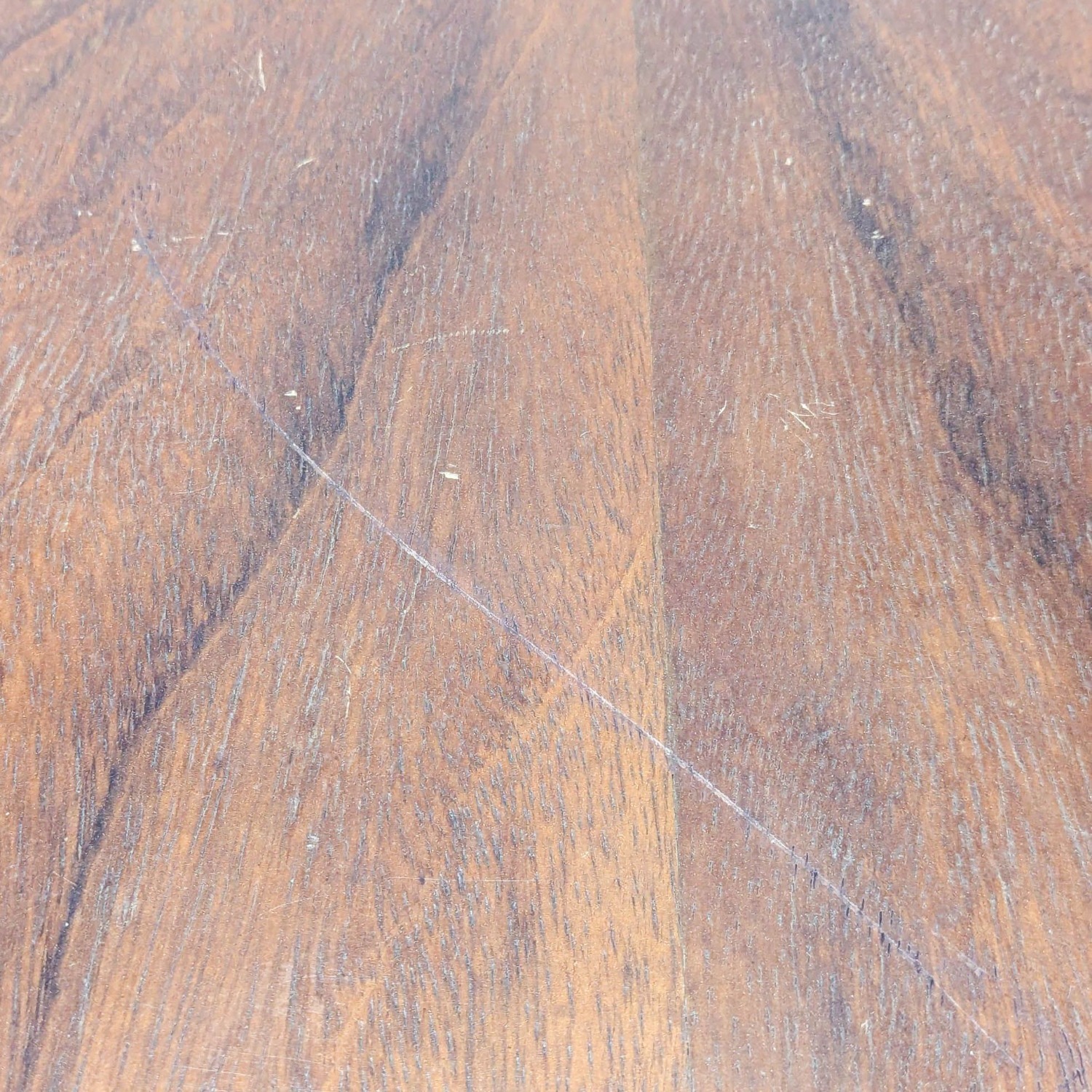 Crate & Barrel Wood Accent Table on Wood Base - image-4