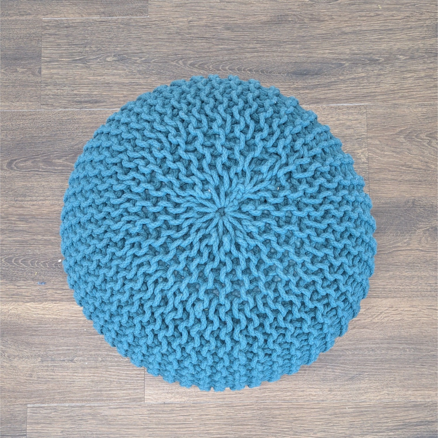 Woven Pouf - image-5