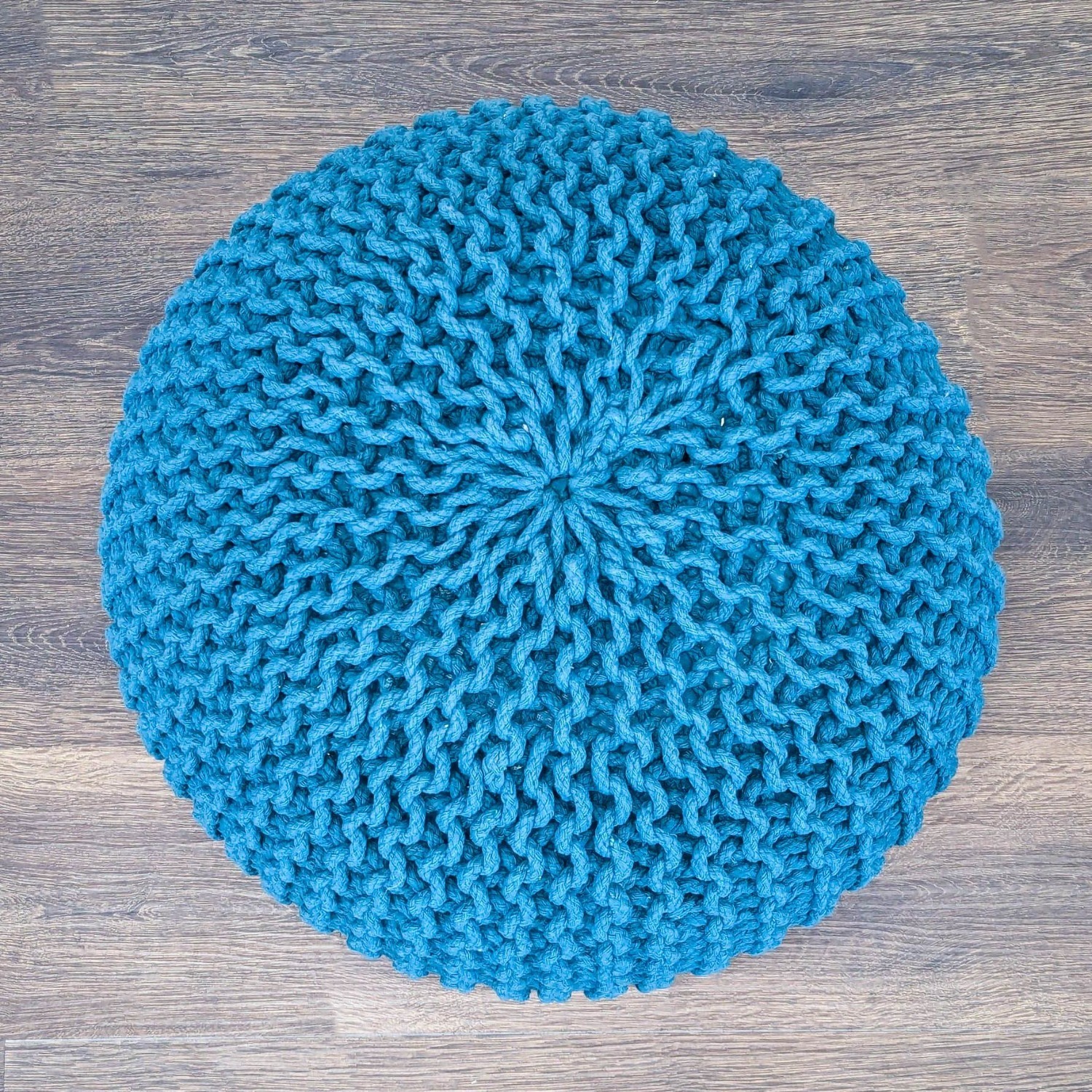 Woven Pouf - image-2