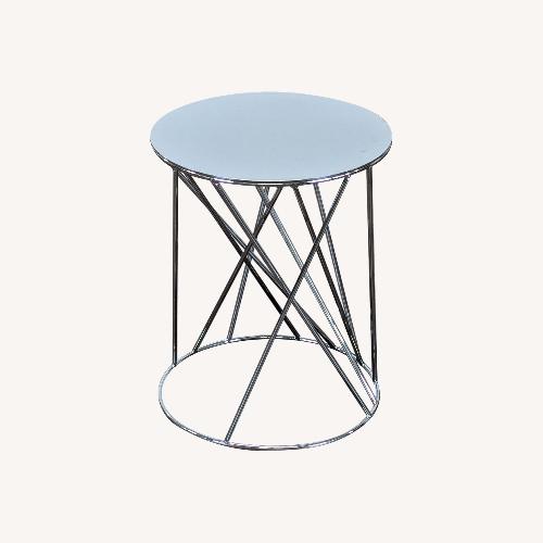 Used West Elm Metal Accent Table for sale on AptDeco