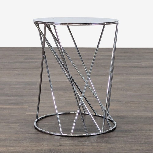 Used West Elm Metal Accent Table for sale on AptDeco