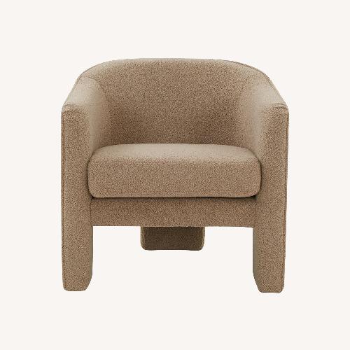 Used Safavieh Londyn Modern Beige Lounge Chair for sale on AptDeco