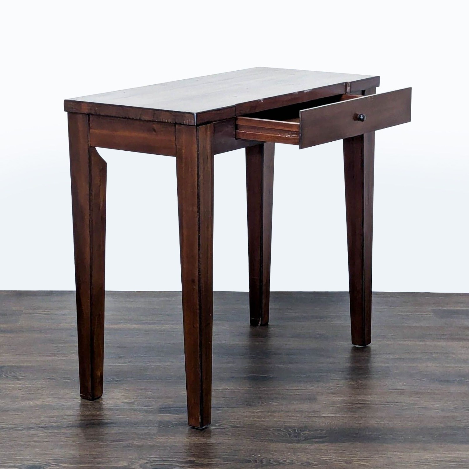 Wooden Side & Console Table with Drawer	 - image-2