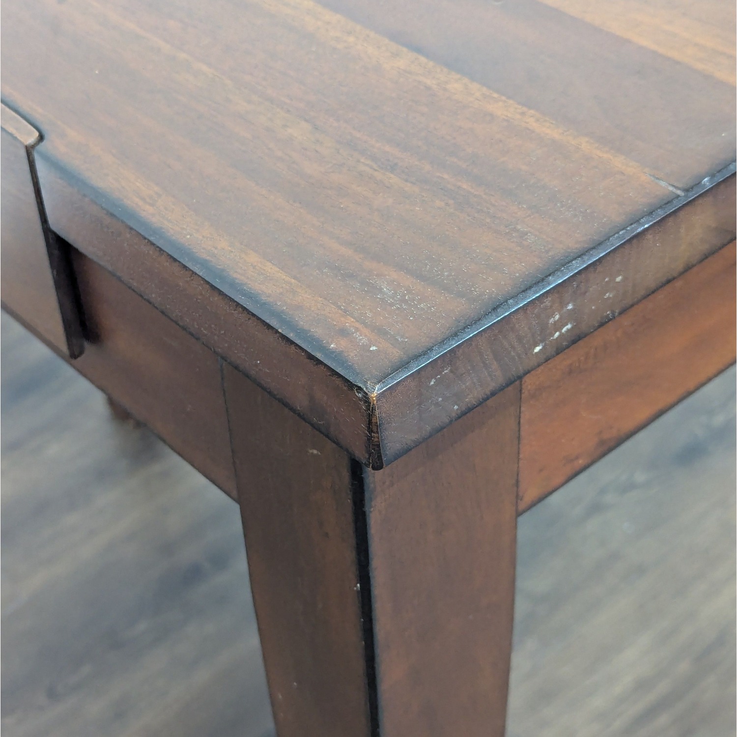 Wooden Side & Console Table with Drawer	 - image-6