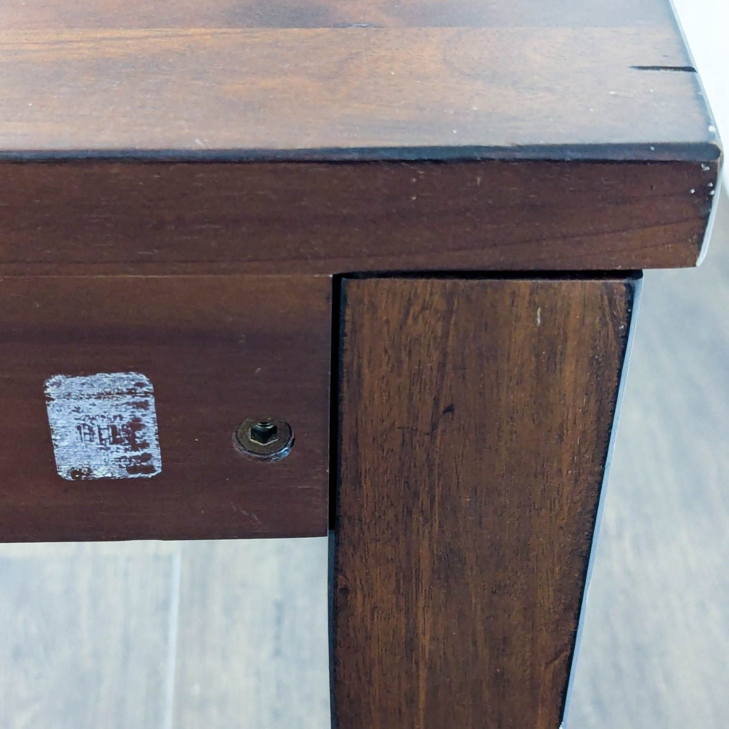 Wooden Side & Console Table with Drawer	 - image-4