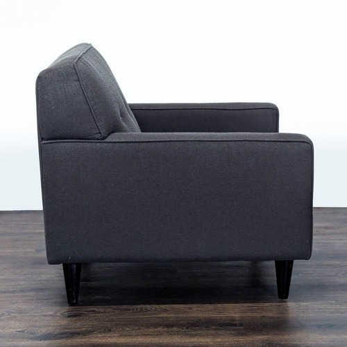 Used Max Home Modern Dark Gray Lounge Chair  for sale on AptDeco