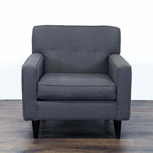 Used Max Home Modern Dark Gray Lounge Chair  for sale on AptDeco