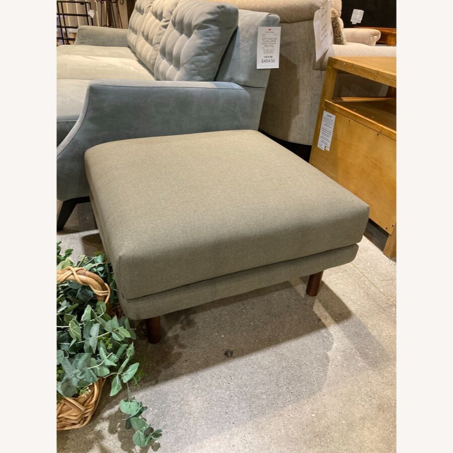 Burrow Range Ottoman Moss Green - image-1