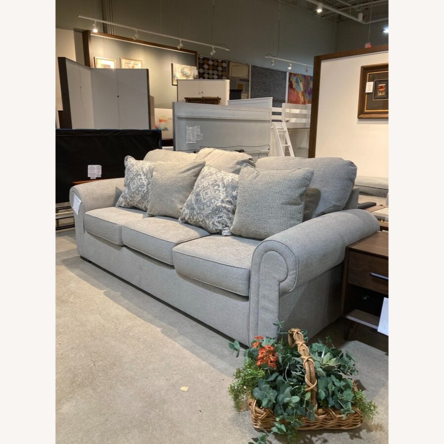 Ashley Furniture Sararose Heather Sofa - image-2