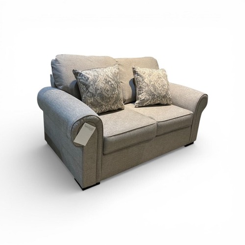 Used Ashley Furniture Sararose Heather Loveseat for sale on AptDeco