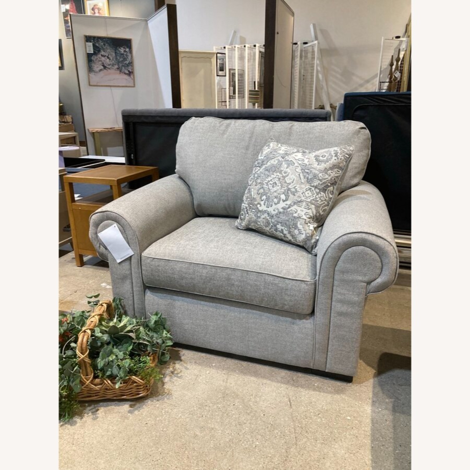 Ashley Furniture Sararose Heather Oversized Chair - image-2