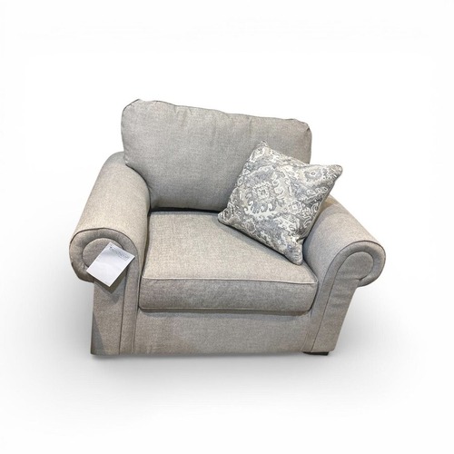 Used Ashley Furniture Sararose Heather Oversized Chair for sale on AptDeco