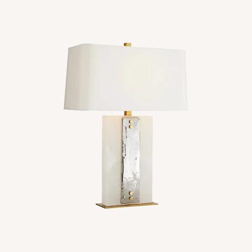 Used Arteriors Home Uriah Modern White Table Lamp  for sale on AptDeco