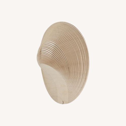 Used Luceplan Illan Wooden Wall Light ‚Modern Circular for sale on AptDeco