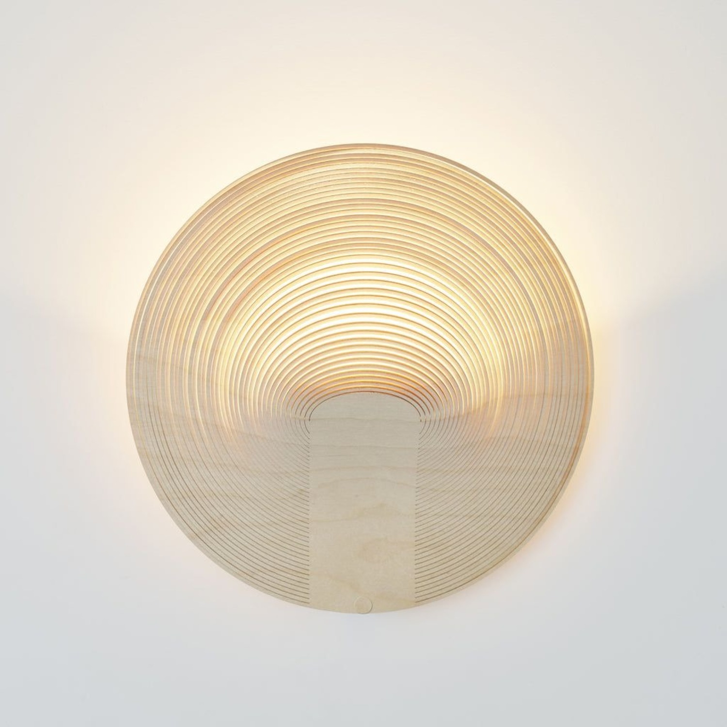 Luceplan Illan Wooden Wall Light ‚Modern Circular - image-1