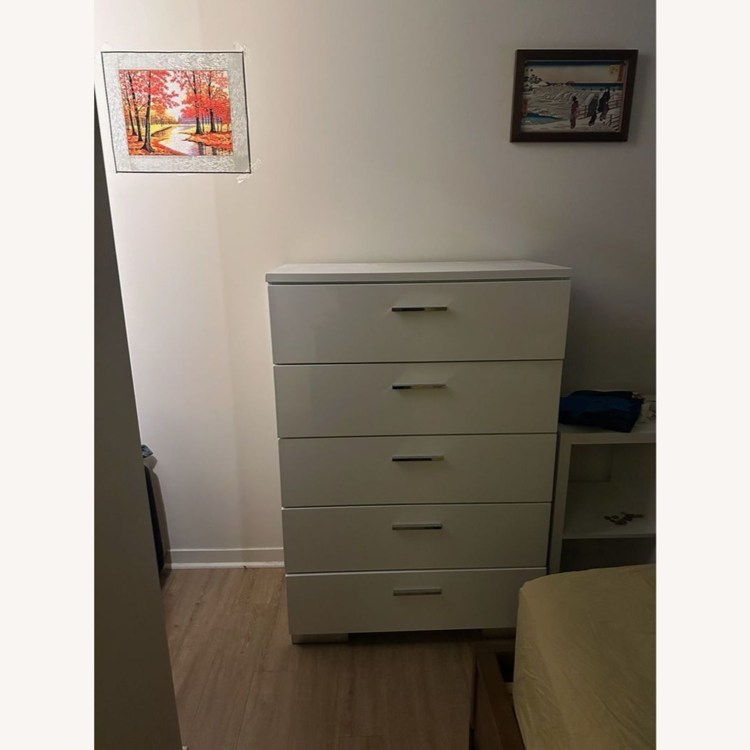 Coaster Felicity Modern 5-Drawer White Chest  - image-7