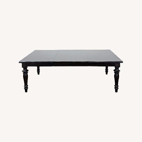 Used Pottery Barn Dining Table with Two Leaves for sale on AptDeco
