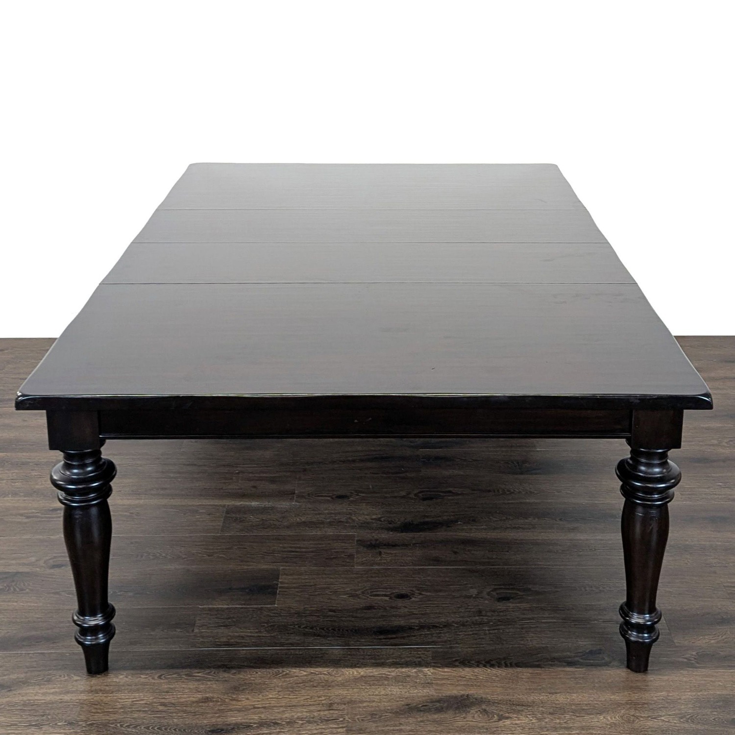 Pottery Barn Dining Table with Two Leaves - image-4