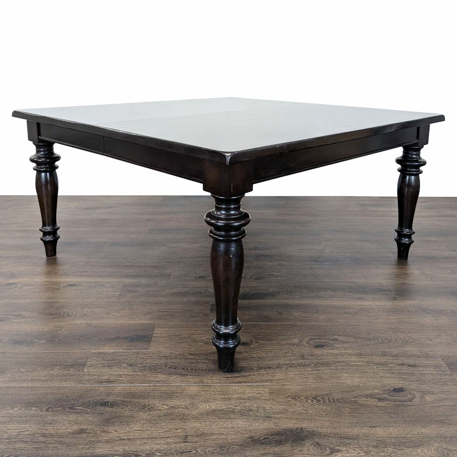Pottery Barn Dining Table with Two Leaves - image-1