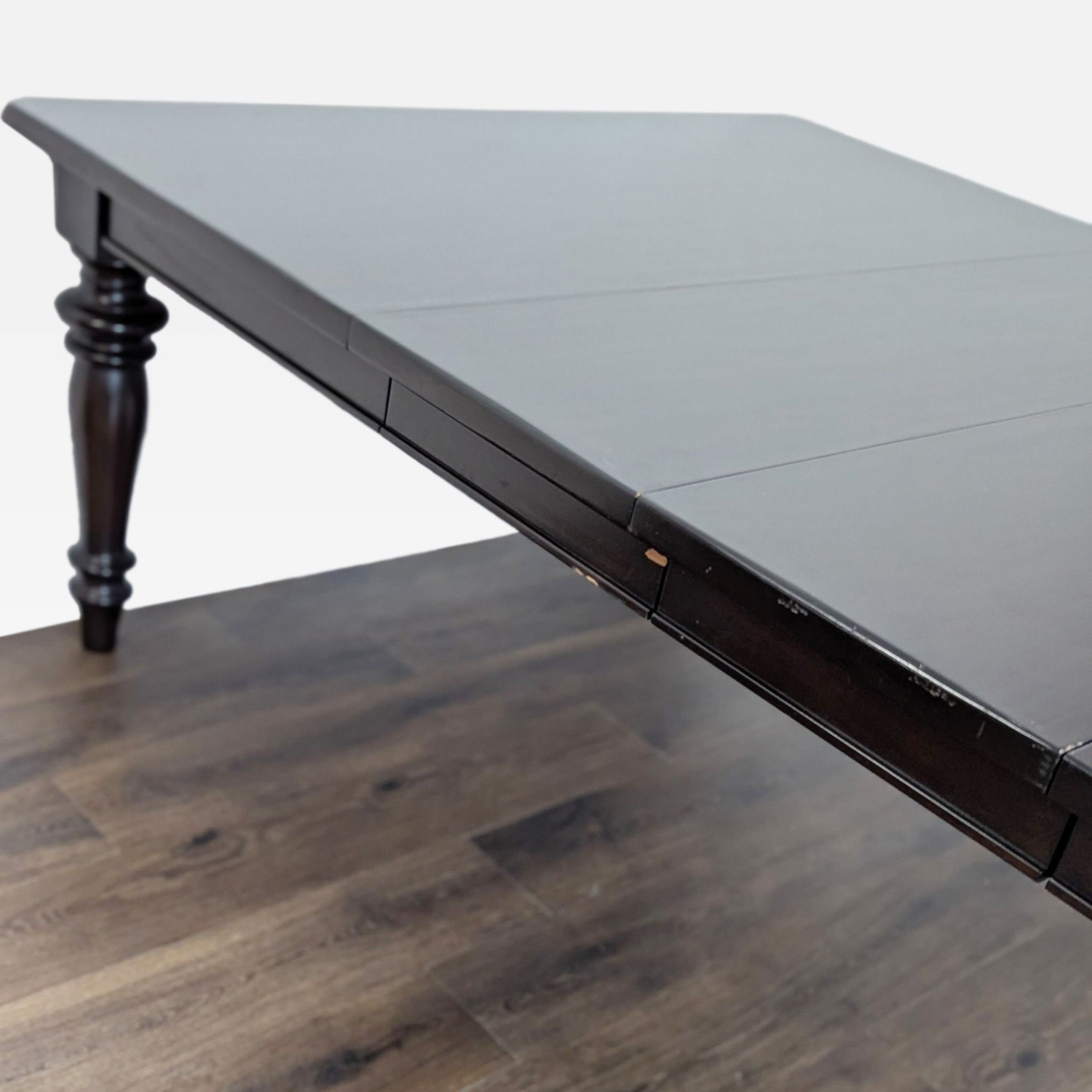 Pottery Barn Dining Table with Two Leaves - image-5