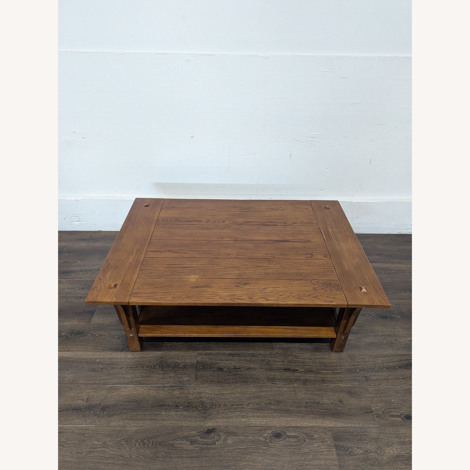 Mission Style Coffee Table - image-5