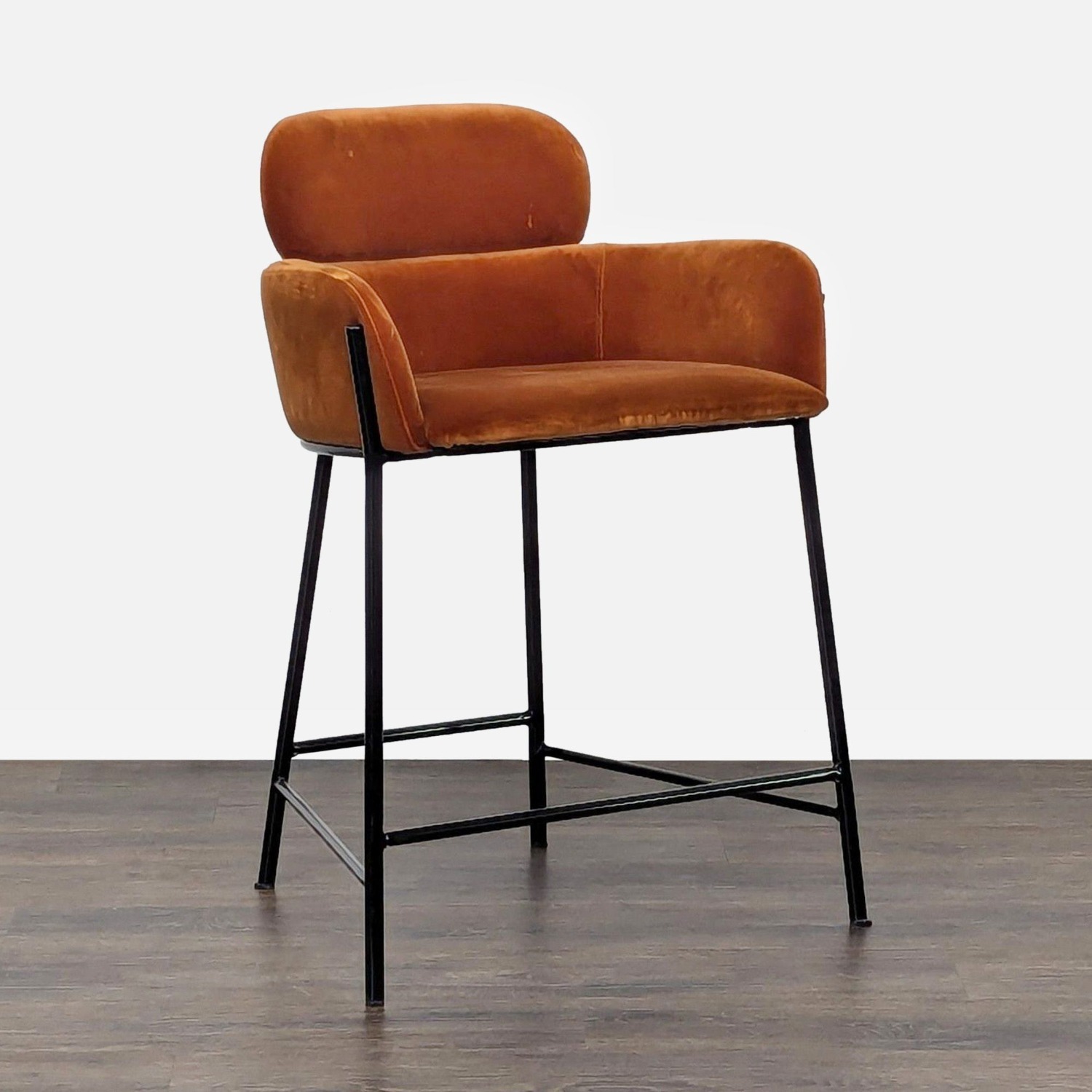 CB2 Azalea Mink Counter Stool - image-2