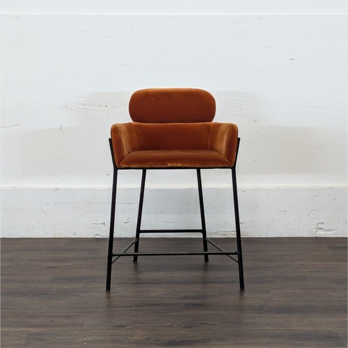 Used CB2 Azalea Mink Counter Stool for sale on AptDeco