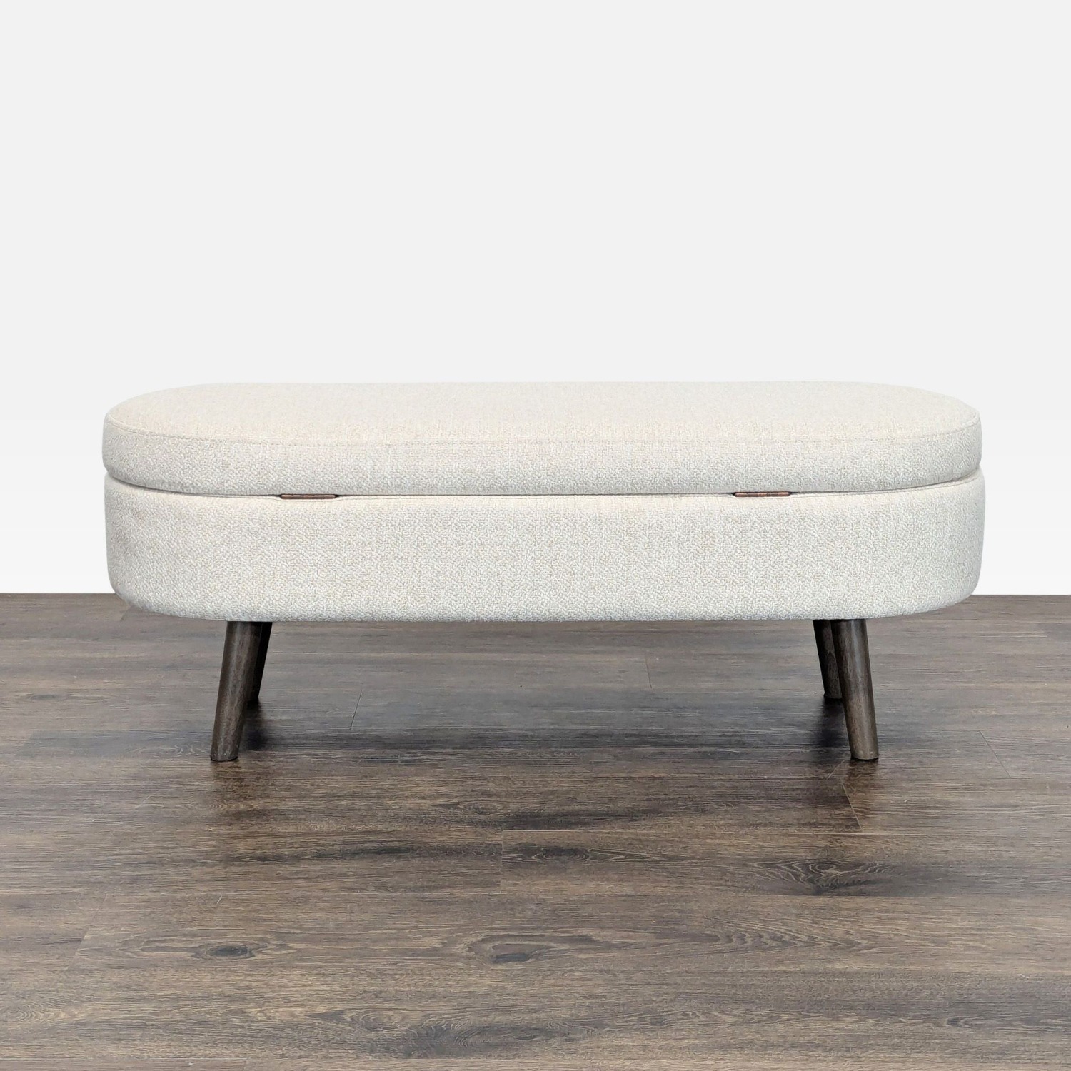 Walmart Upholstered Storage Ottoman - image-5